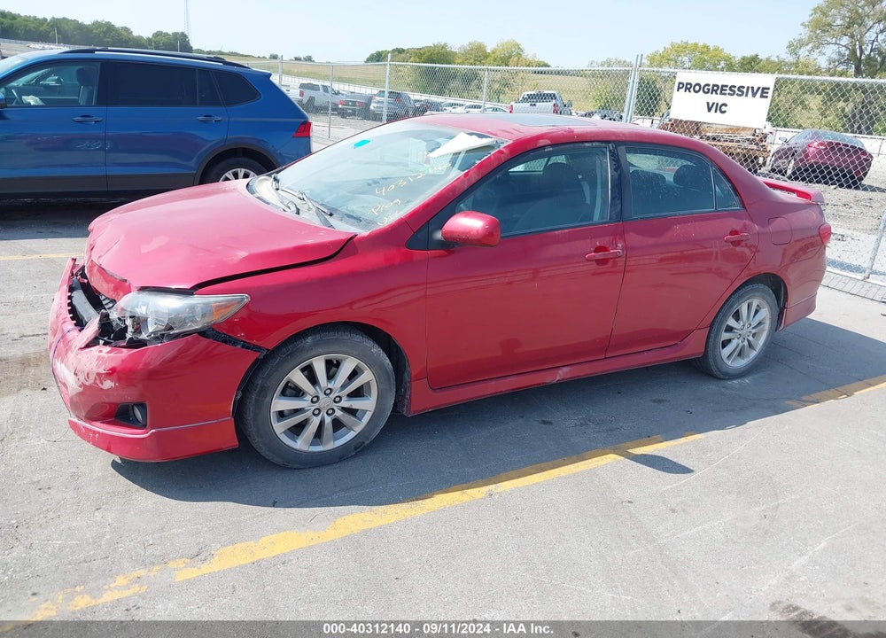 2010 TOYOTA COROLLA S VIN: 2T1BU4EE4AC506740