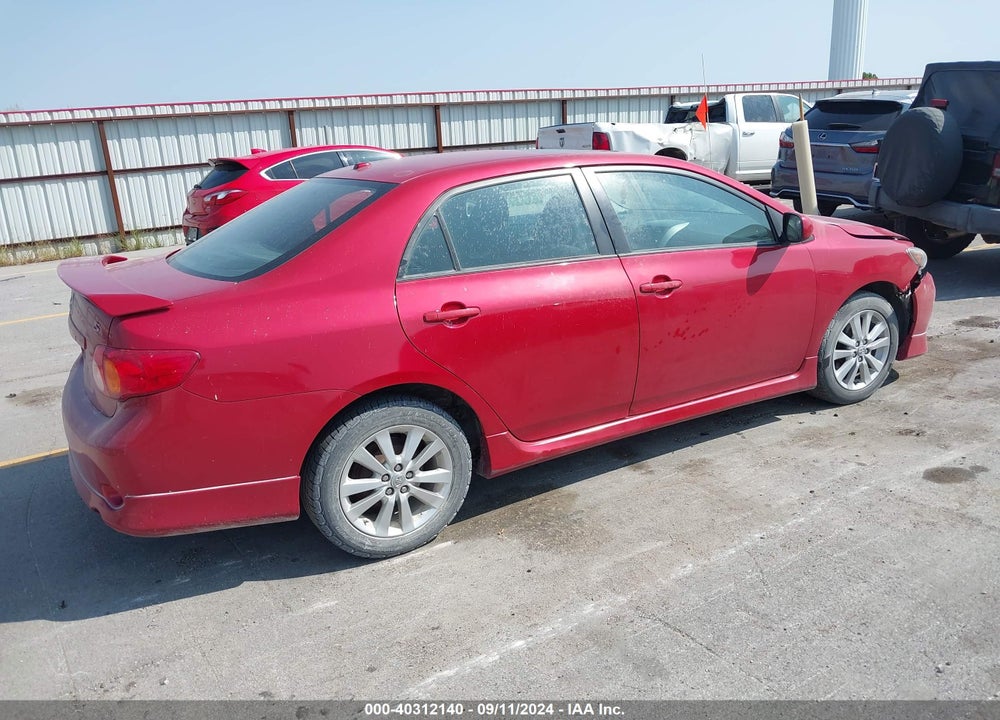 2010 TOYOTA COROLLA S VIN: 2T1BU4EE4AC506740