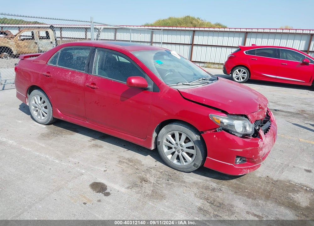 2010 TOYOTA COROLLA S VIN: 2T1BU4EE4AC506740