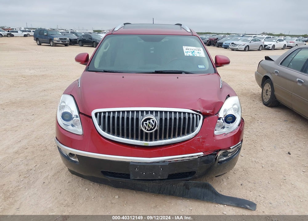 2012 BUICK ENCLAVE PREMIUM VIN: 5GAKRDED9CJ283998