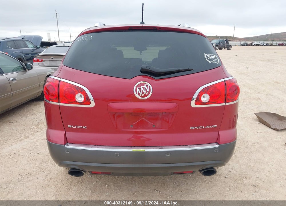 2012 BUICK ENCLAVE PREMIUM VIN: 5GAKRDED9CJ283998