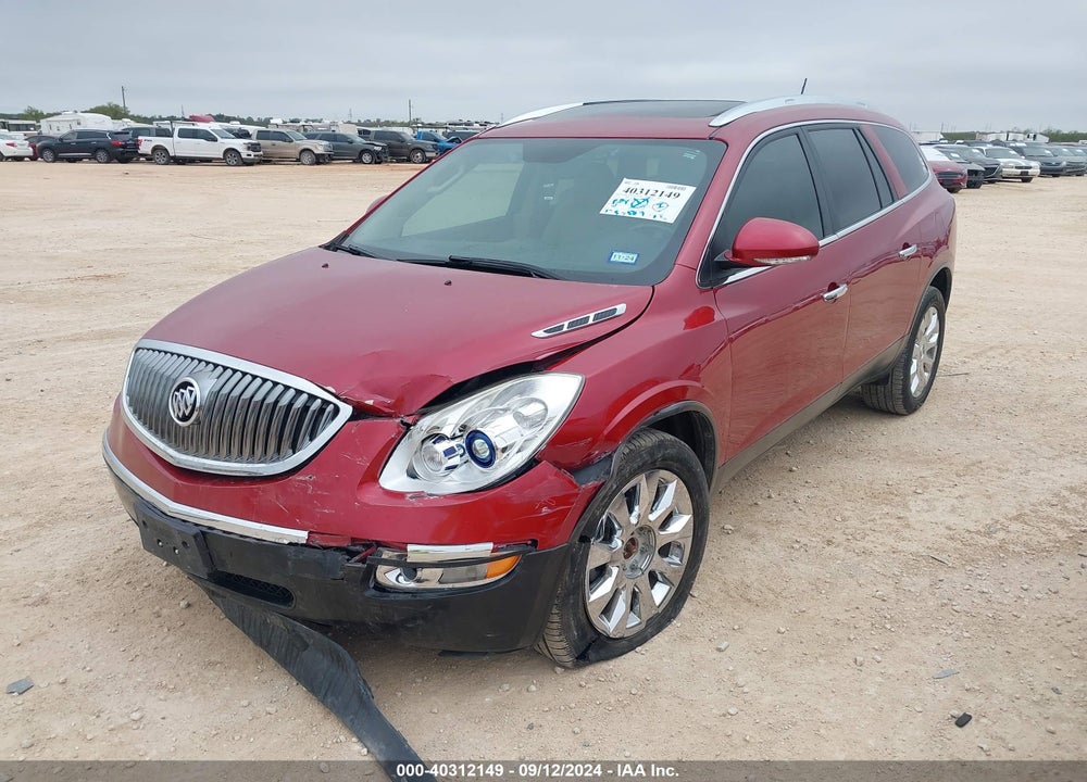 2012 BUICK ENCLAVE PREMIUM VIN: 5GAKRDED9CJ283998