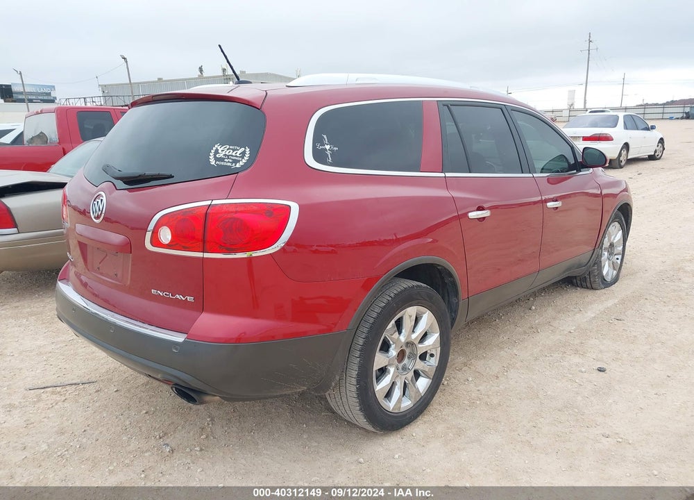 2012 BUICK ENCLAVE PREMIUM VIN: 5GAKRDED9CJ283998