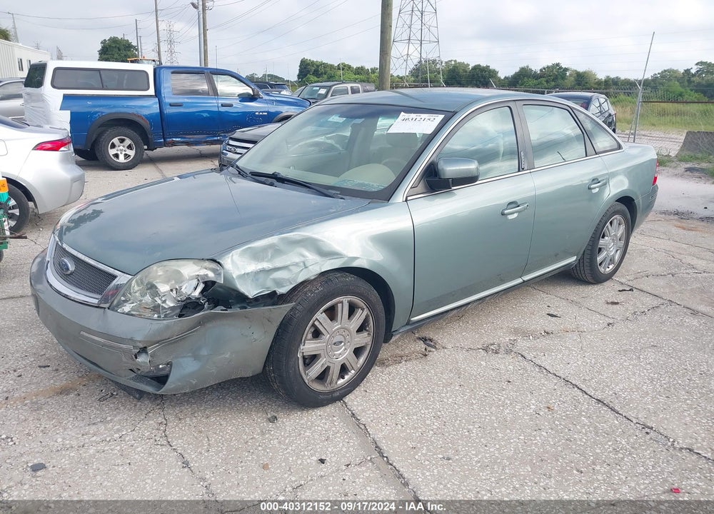 2007 FORD FIVE HUNDRED SEL VIN: 1FAHP24117G151031