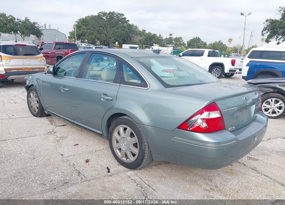 2007 FORD FIVE HUNDRED SEL VIN: 1FAHP24117G151031