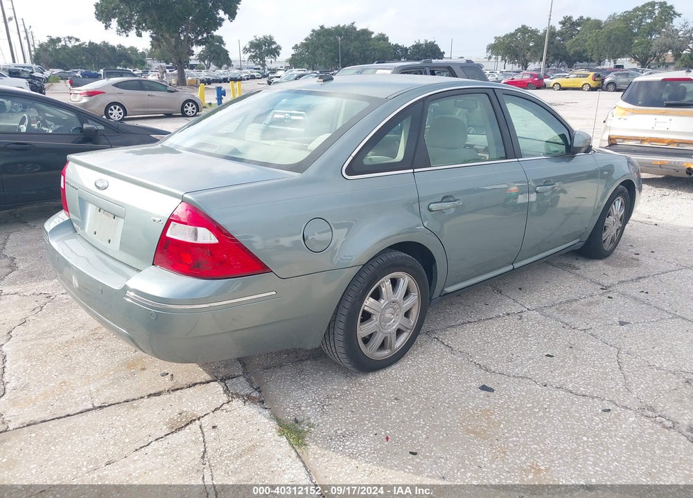 2007 FORD FIVE HUNDRED SEL VIN: 1FAHP24117G151031