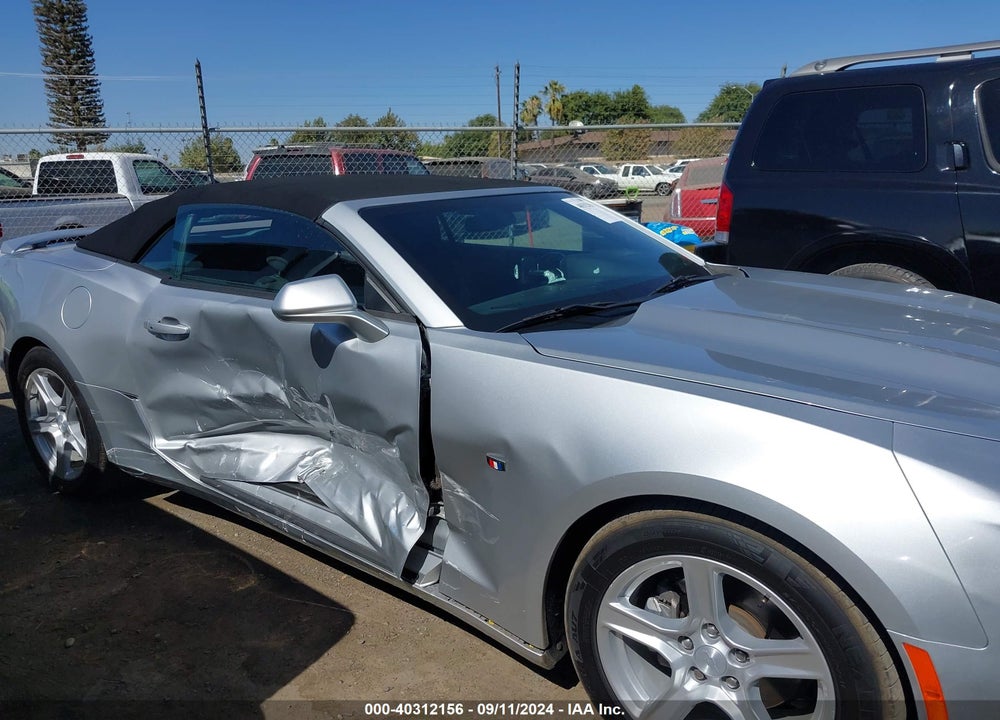 2019 CHEVROLET CAMARO 1LT VIN: 1G1FB3DSXK0117887