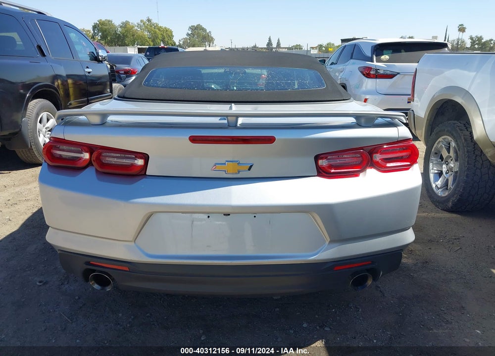 2019 CHEVROLET CAMARO 1LT VIN: 1G1FB3DSXK0117887