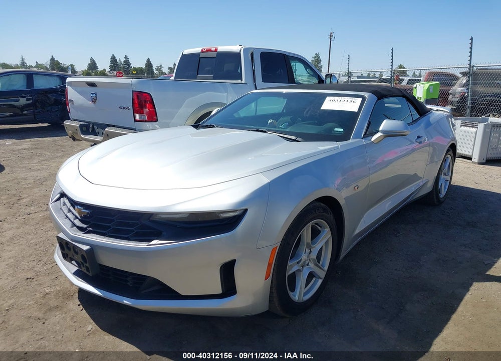 2019 CHEVROLET CAMARO 1LT VIN: 1G1FB3DSXK0117887