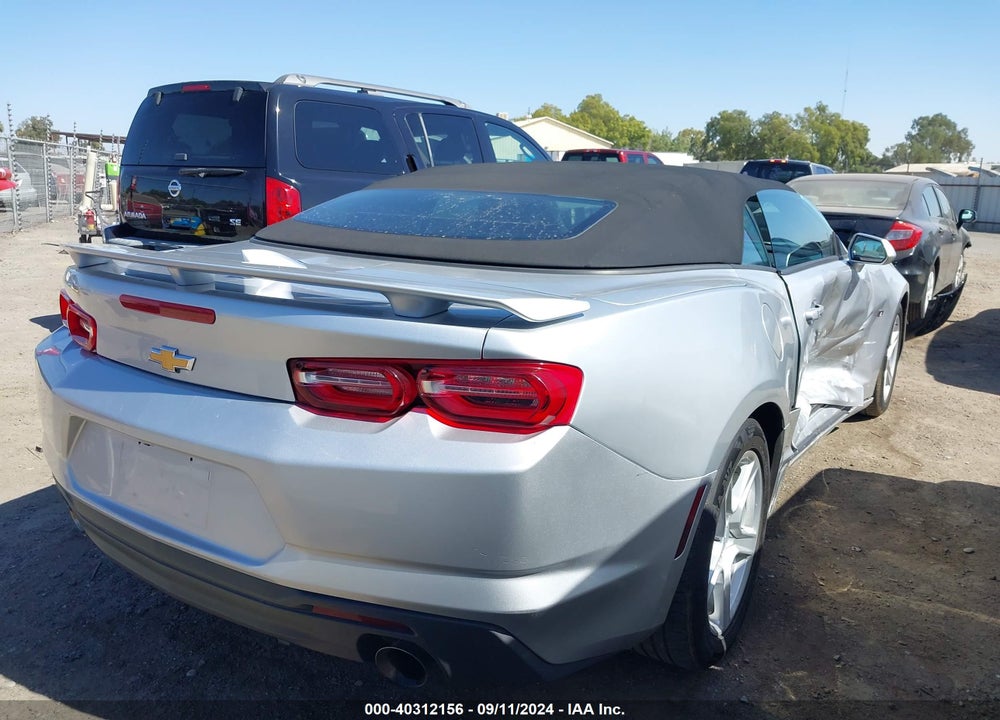 2019 CHEVROLET CAMARO 1LT VIN: 1G1FB3DSXK0117887
