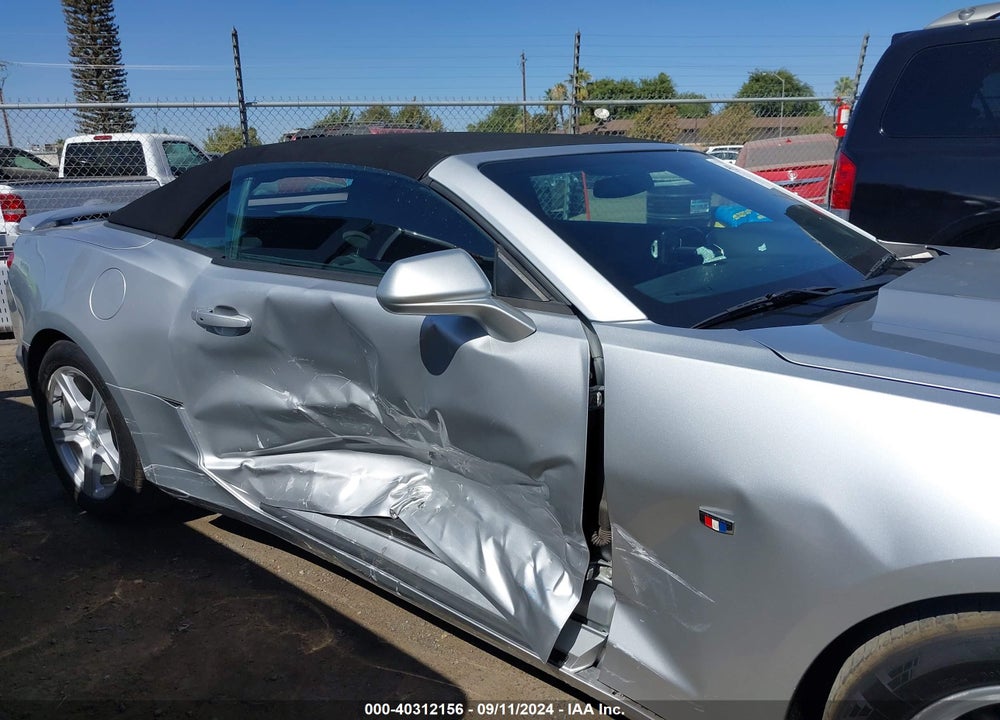 2019 CHEVROLET CAMARO 1LT VIN: 1G1FB3DSXK0117887