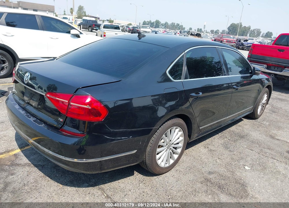 2016 VOLKSWAGEN PASSAT 1.8T SE VIN: 1VWBT7A38GC048806