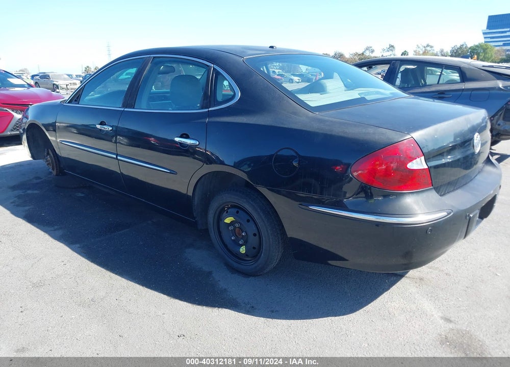 2005 BUICK LACROSSE CXS VIN: 2G4WE537251323975