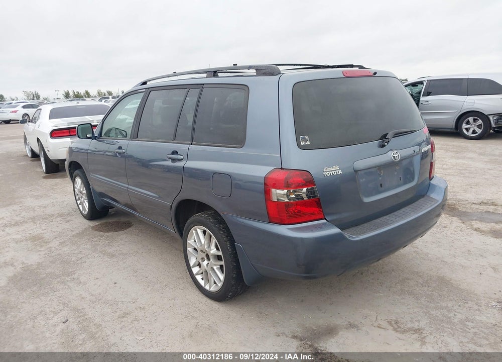 2005 TOYOTA HIGHLANDER VIN: JTEDD21A150130297