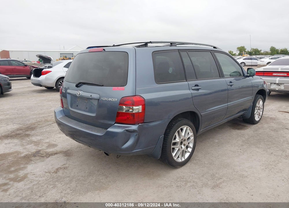 2005 TOYOTA HIGHLANDER VIN: JTEDD21A150130297