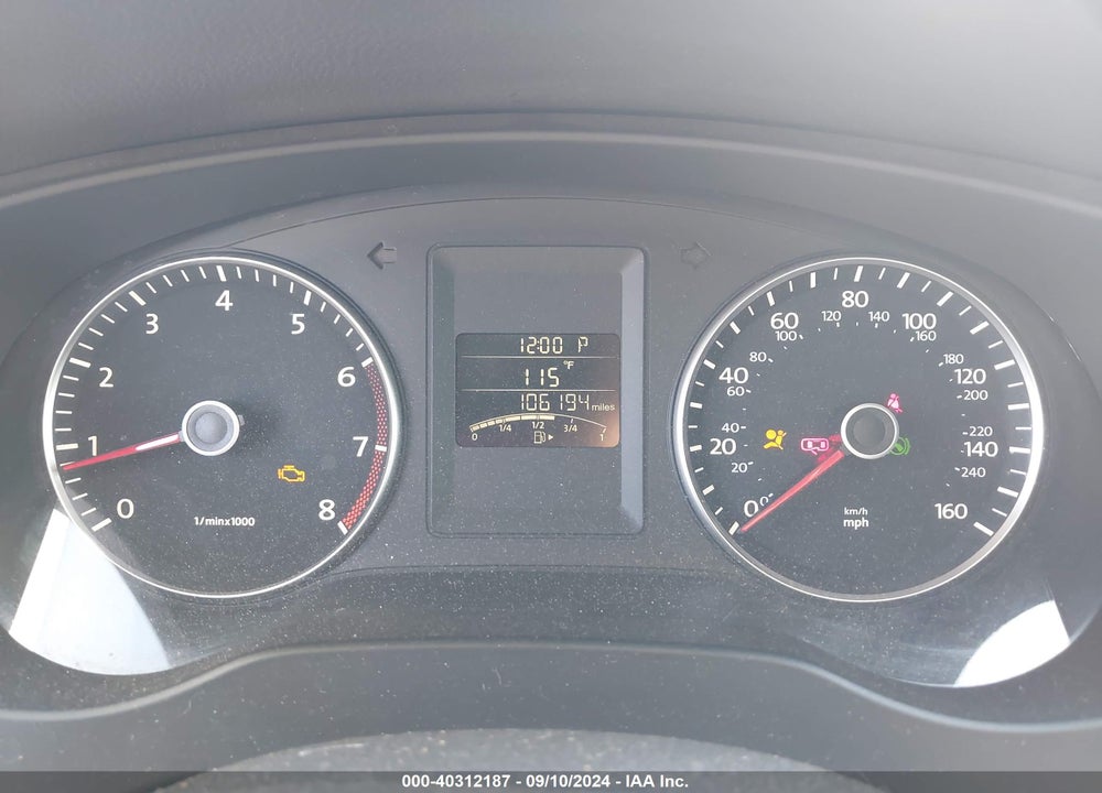 2013 VOLKSWAGEN JETTA 2.5L SE VIN: 3VWDP7AJ3DM278386