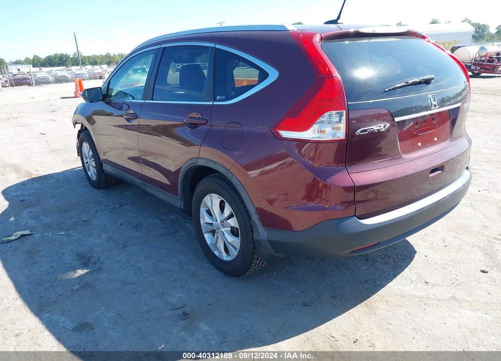 2012 HONDA CR-V EX-L VIN: 5J6RM4H73CL069296