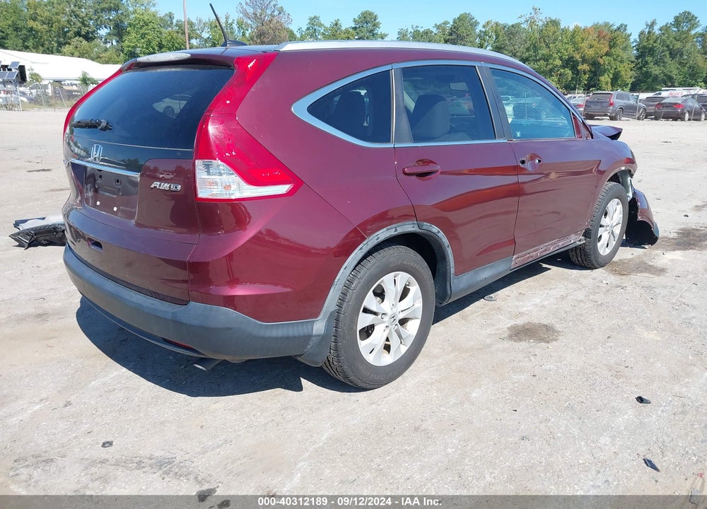 2012 HONDA CR-V EX-L VIN: 5J6RM4H73CL069296