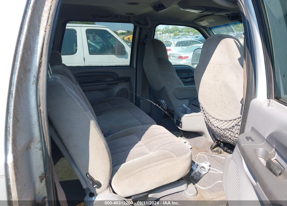 2001 FORD EXCURSION XLT VIN: 1FMNU41S81EC46831