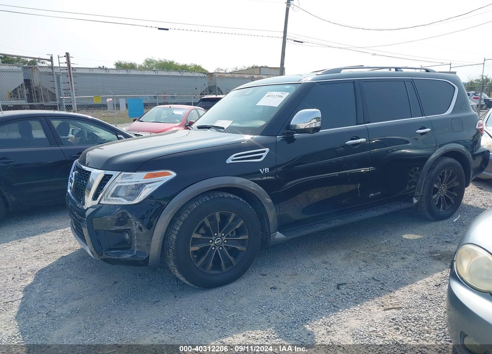 2018 NISSAN ARMADA PLATINUM VIN: JN8AY2NE0J9731204