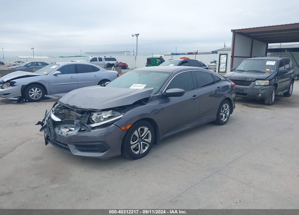 2017 HONDA CIVIC LX VIN: 19XFC2F58HE045416