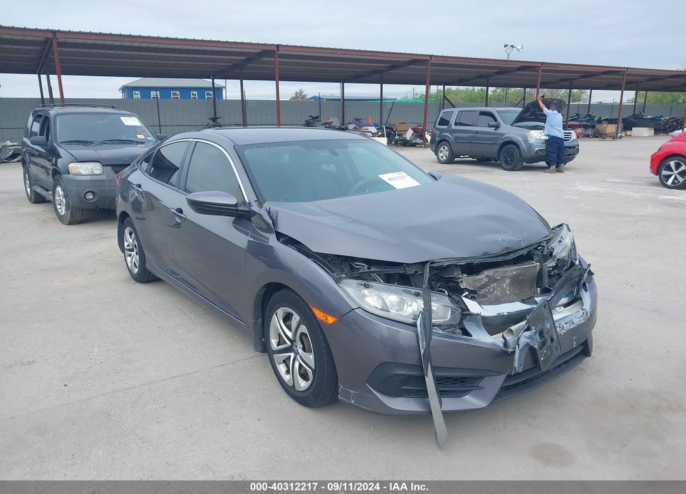 2017 HONDA CIVIC LX VIN: 19XFC2F58HE045416