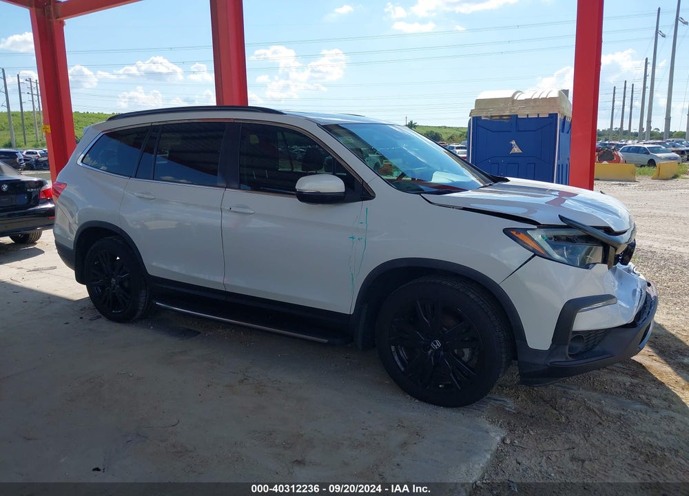 2021 HONDA PILOT 2WD SPECIAL EDITION VIN: 5FNYF5H24MB005374