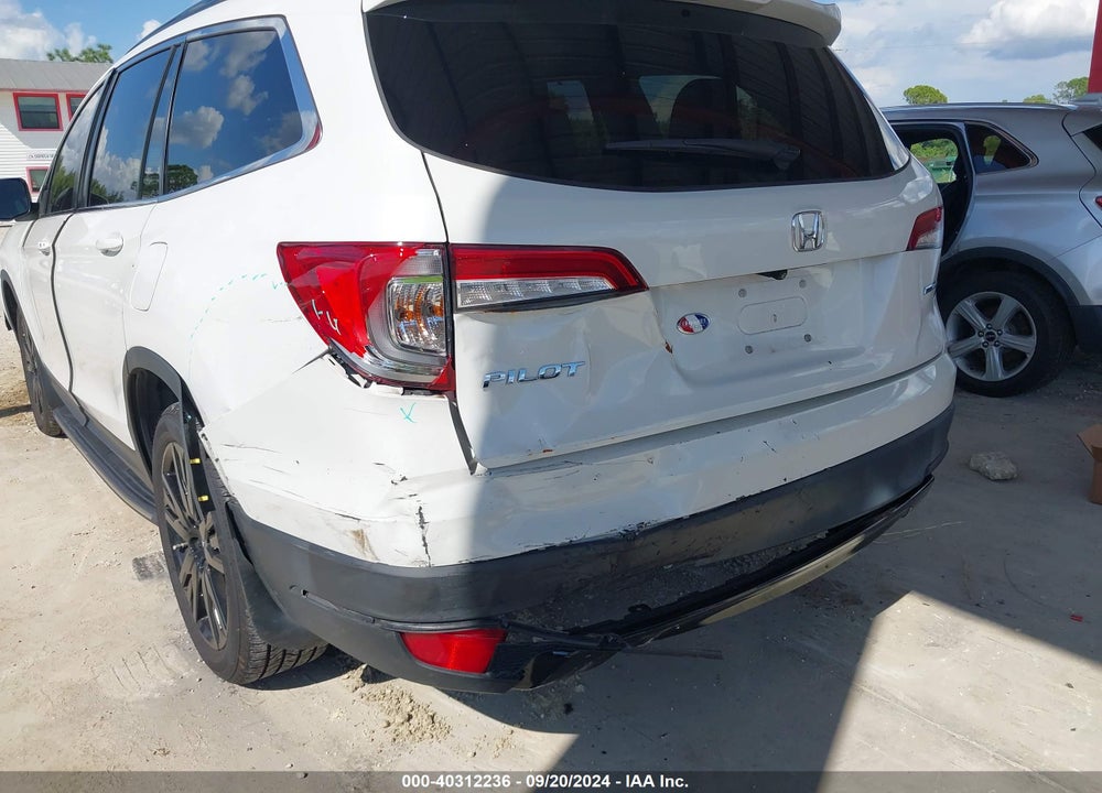 2021 HONDA PILOT 2WD SPECIAL EDITION VIN: 5FNYF5H24MB005374