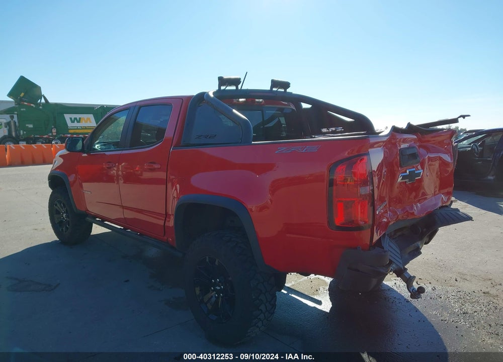 2018 CHEVROLET COLORADO ZR2 VIN: 1GCGTEEN4J1194065