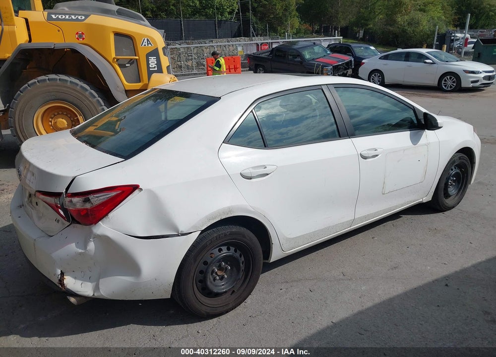 2016 TOYOTA COROLLA LE PLUS VIN: 2T1BURHE2GC520590
