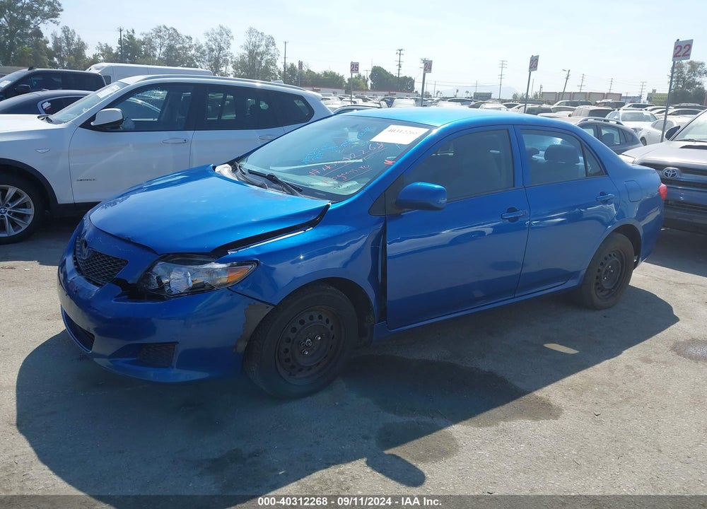 2010 TOYOTA COROLLA LE VIN: 2T1BU4EE8AC394105