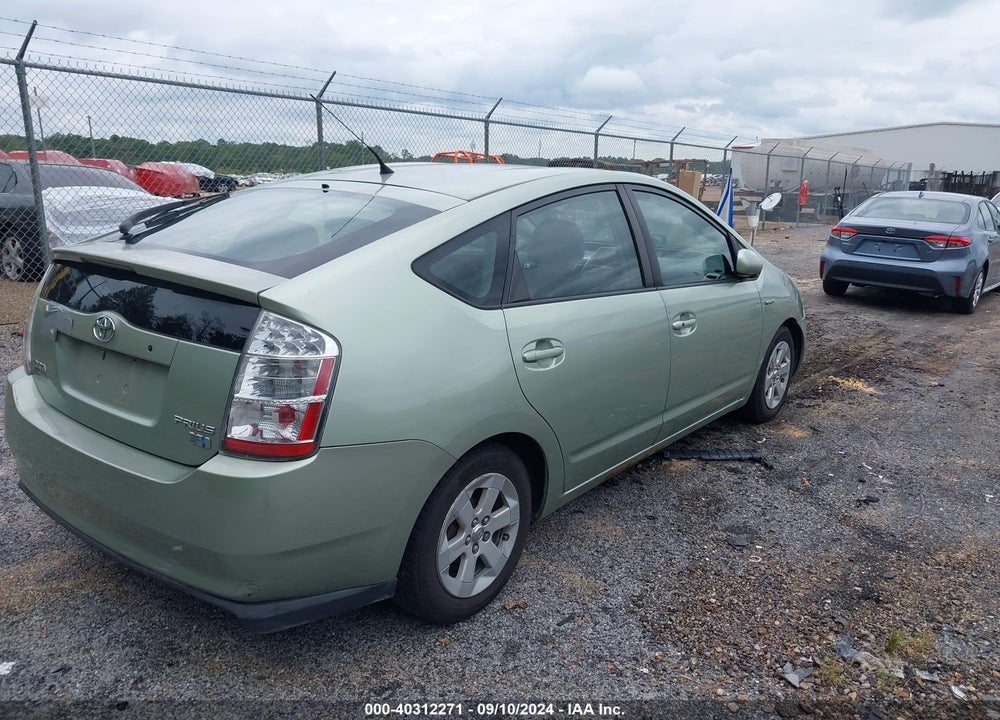 2007 TOYOTA PRIUS VIN: JTDKB20U977595384
