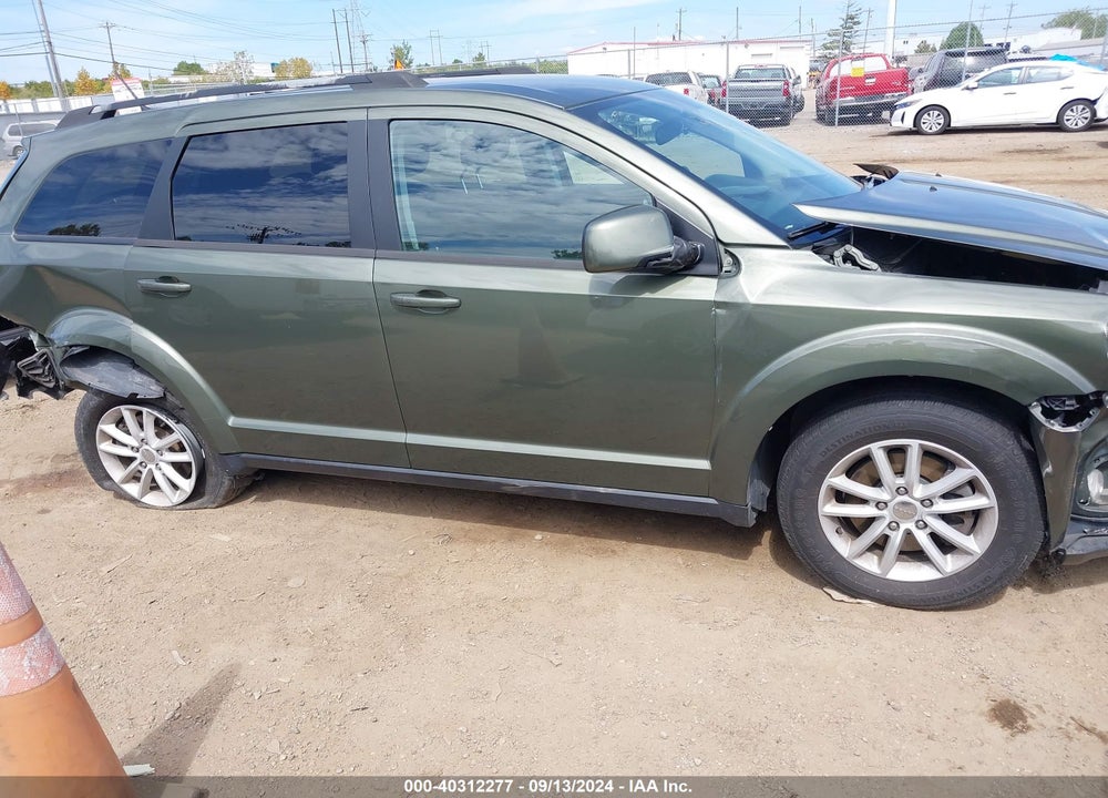 2017 DODGE JOURNEY SXT VIN: 3C4PDCBBXHT579340