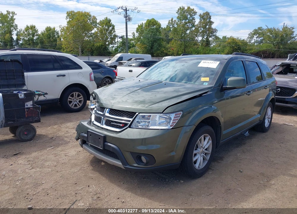 2017 DODGE JOURNEY SXT VIN: 3C4PDCBBXHT579340