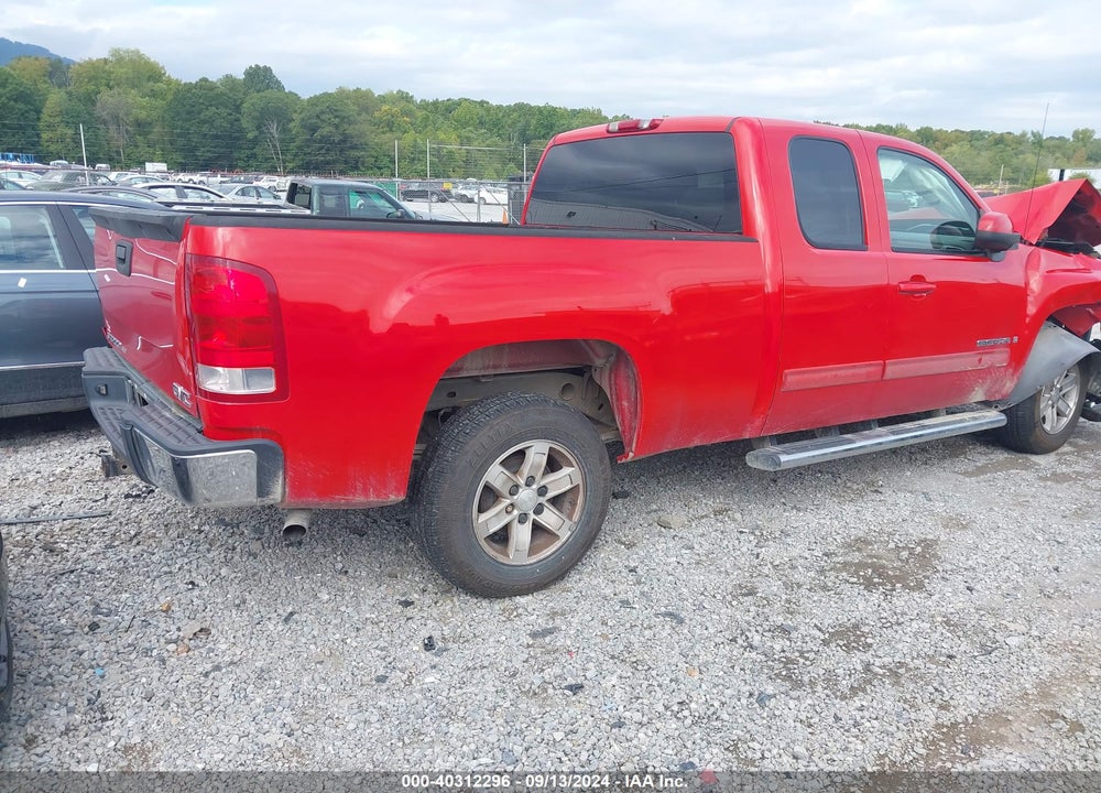 2007 GMC SIERRA 1500 SLT VIN: 1GTEC19J67Z554017