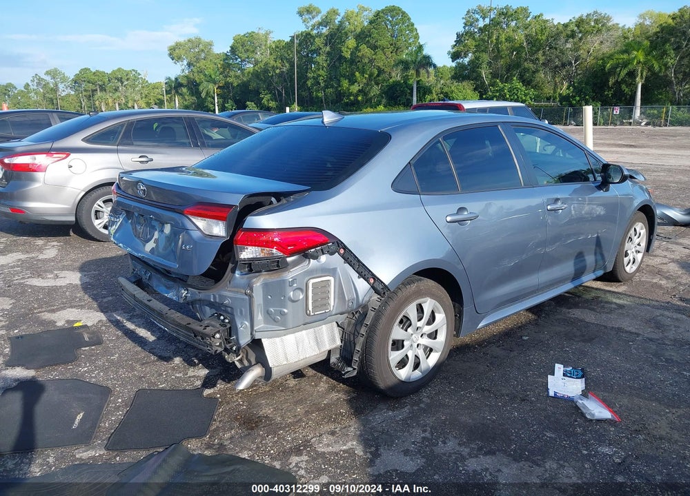 2020 TOYOTA COROLLA LE VIN: JTDEPRAE3LJ023979