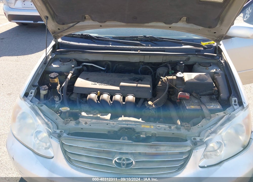 2004 TOYOTA COROLLA LE VIN: 2T1BR38E24C198737