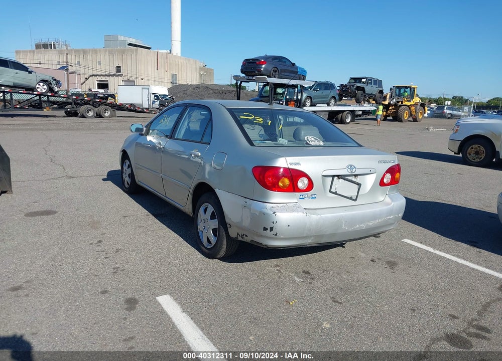 2004 TOYOTA COROLLA LE VIN: 2T1BR38E24C198737