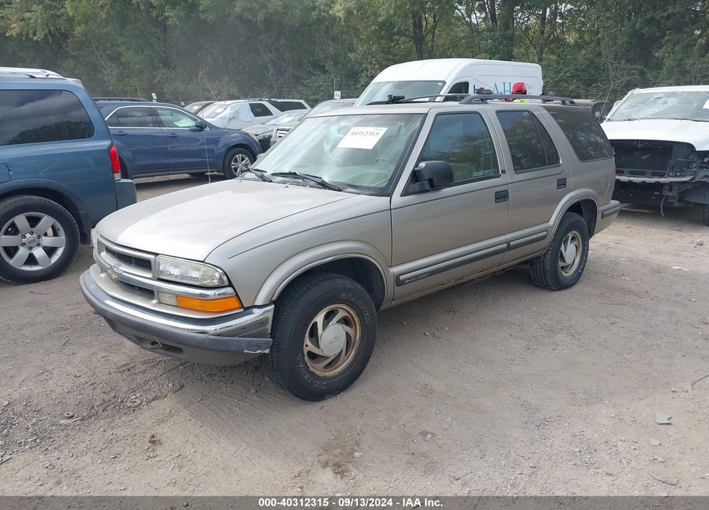 1999 CHEVROLET BLAZER LT VIN: 1GNDT13W5X2154448