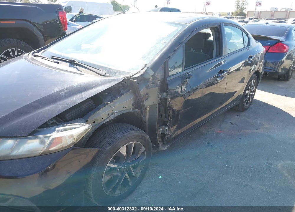 2014 HONDA CIVIC EX VIN: 19XFB2F83EE261036