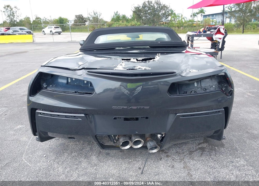 2017 CHEVROLET CORVETTE STINGRAY Z51 VIN: 1G1YK3D78H5111117