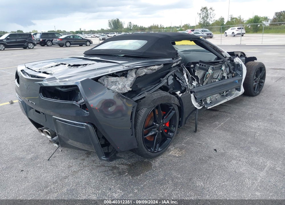 2017 CHEVROLET CORVETTE STINGRAY Z51 VIN: 1G1YK3D78H5111117