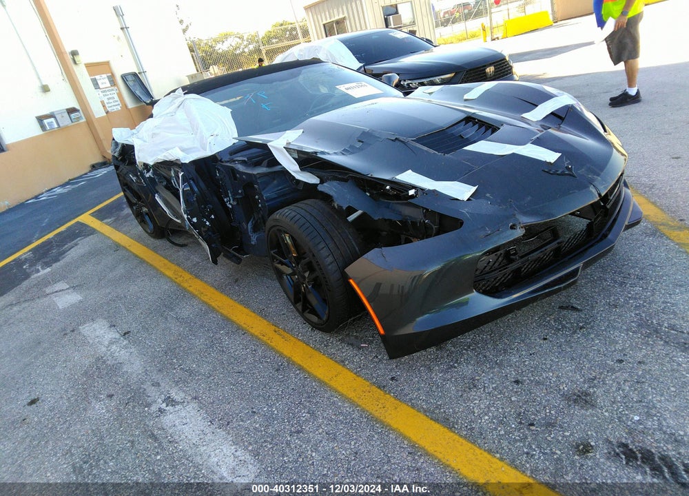 2017 CHEVROLET CORVETTE STINGRAY Z51 VIN: 1G1YK3D78H5111117