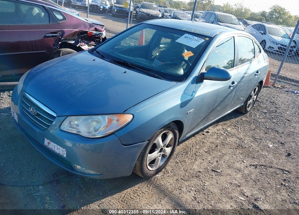 2007 HYUNDAI ELANTRA GLS/LIMITED/SE VIN: KMHDU46D67U213069