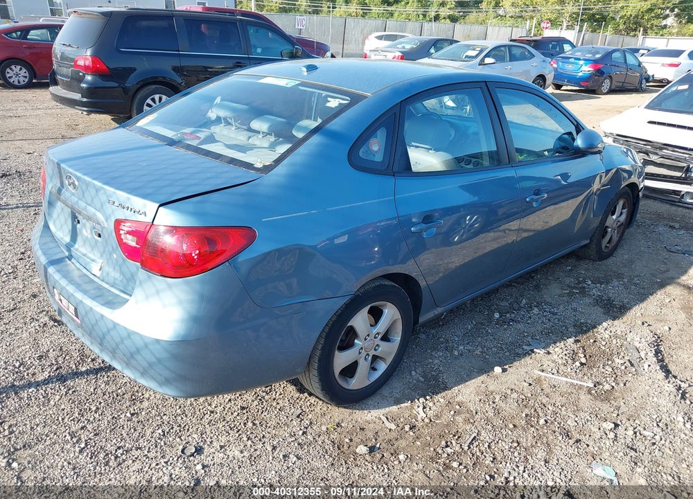 2007 HYUNDAI ELANTRA GLS/LIMITED/SE VIN: KMHDU46D67U213069