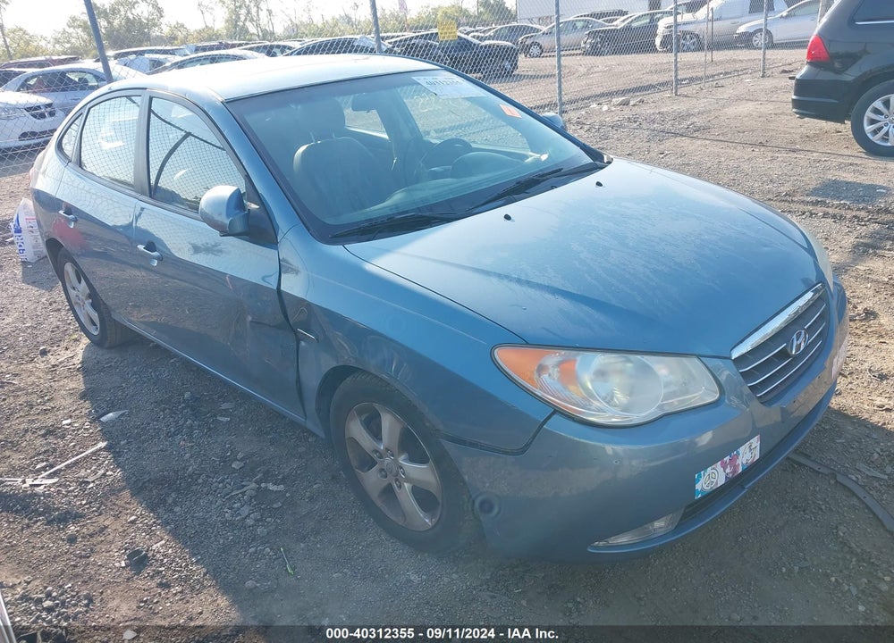 2007 HYUNDAI ELANTRA GLS/LIMITED/SE VIN: KMHDU46D67U213069