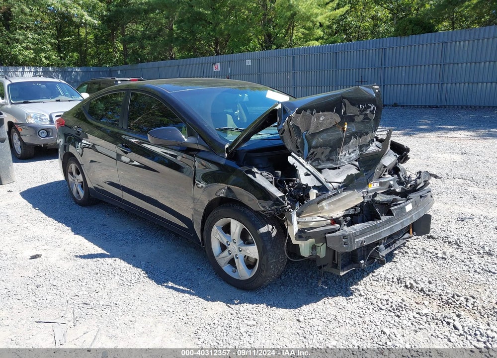 2013 HYUNDAI ELANTRA GLS VIN: KMHDH4AE6DU551703