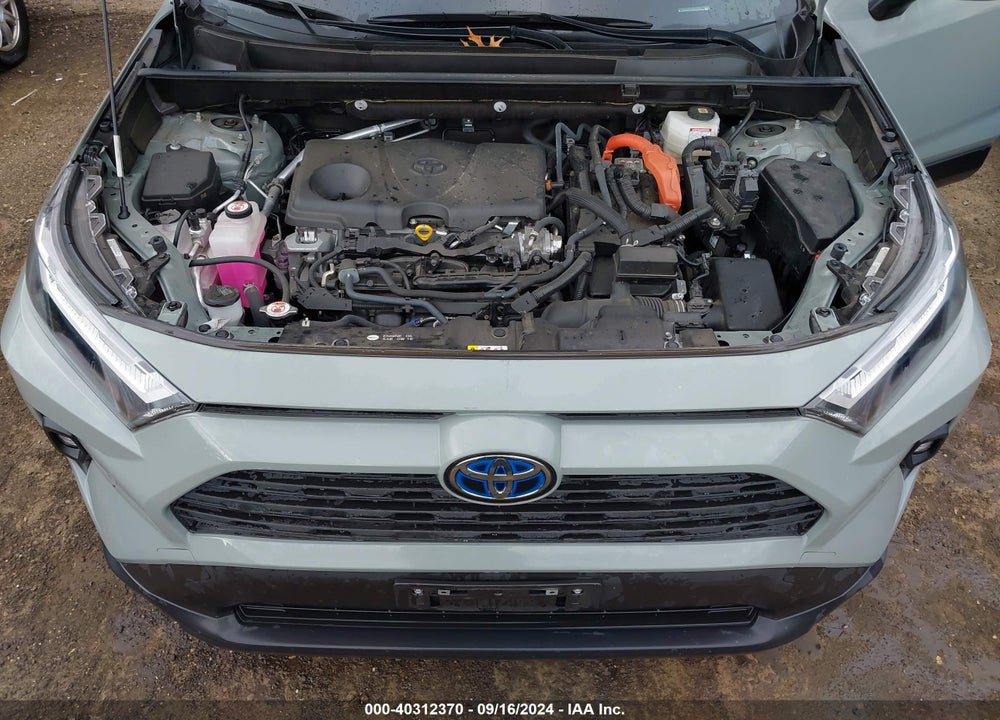 2022 TOYOTA RAV4 HYBRID XLE PREMIUM VIN: JTMB6RFV4ND524119