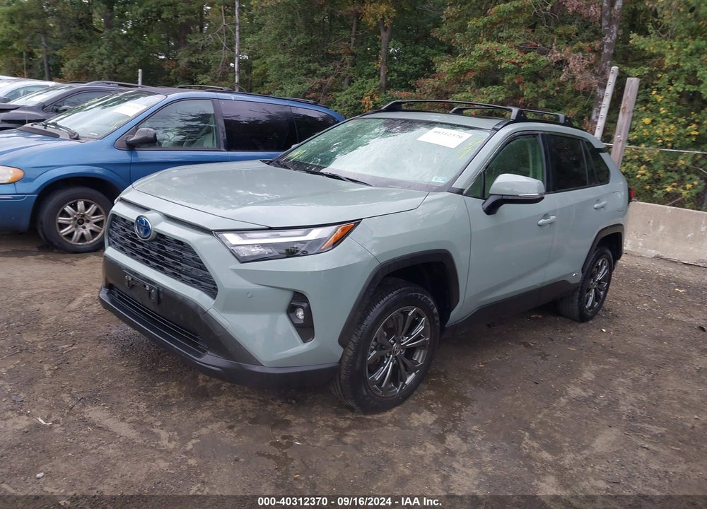 2022 TOYOTA RAV4 HYBRID XLE PREMIUM VIN: JTMB6RFV4ND524119