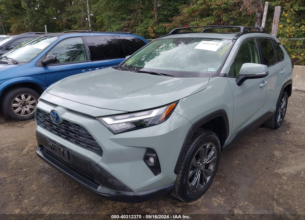 2022 TOYOTA RAV4 HYBRID XLE PREMIUM VIN: JTMB6RFV4ND524119